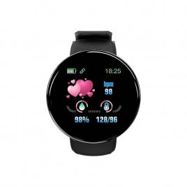 Bratara Fitness Smart Wearfit D18 color HD ,Ritm Cardiac,Rezistent Apa Ip67,Pedometru,calorii arse,Tensiune,vibratii,Negru