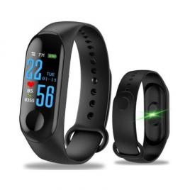 Bratara fitness M3inteligenta cu masurarea tensiunii, Ritm cardiac, Nivel oxigen, Pedometru, Bluetooth