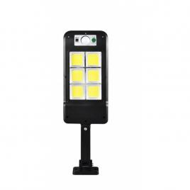 Lampa solara cu 6 celule, LED-uri COB si telecomanda