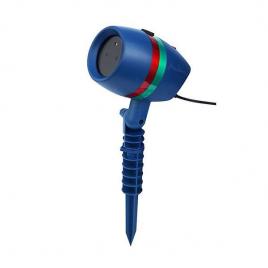 Proiector Cu Joc De Lumini Tip Instalatie Luminoasa Pentru Interior-Exterior , Fixare in Pamant , Laser Rosu Si Verde