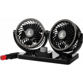 Ventilator dublu cu 2 viteze and Oslash 4 Twin-Air 24V