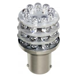 Bec Multi-Led 36Led 12V - P21/5W Pozitie Frana BAY15d 1buc - Rosu