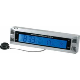 Termometru int-ext Seyio R-30 ceas radio control 12/24V