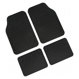 Covorase pvc universale Drena 4 negre 4buc