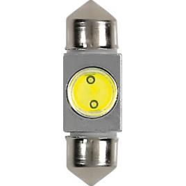 Bec Hyper-Led2 - 1SMD 12V sofit 10x31mm soclu SV8 5-8 1buc - Alb
