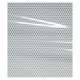 Folie geam Matrix 300x50cm - Crom