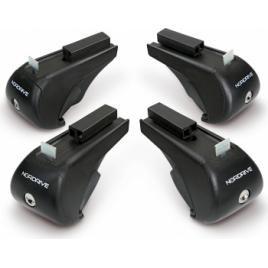 Kit 4 picioare pt. bare portbagaj otel Nordrive Rail-Kit Steel