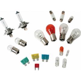 Kit becuri si sigurante 19buc 12V - halogen 2xH7