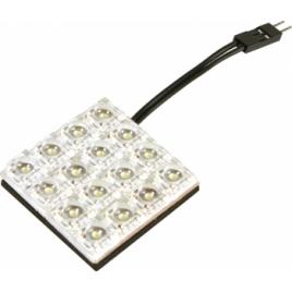 Panou cu 16 Hyper-Led 35x35mm - 12V - Rosu