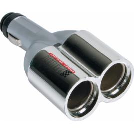 Priza dubla bricheta Pilot 12V