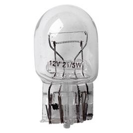 Bec 12V W21/5W - 21/5W pozitie si frana soclu sticla W3x16q 2buc Lampa