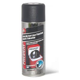 Vopsea pentru jante rezistenta la combustibili aerosol Prevent 400ml - Negru mat