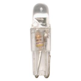 Bec tip LED 12V soclu plastic T5 W2x4 6d 2buc - Curcubeu