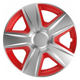 Capace roti auto Esprit SR 4buc - Argintiu/Rosu - 14