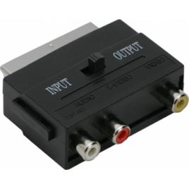 Adaptoare EURO / RCAsoclu 3 RCA-fisa EURO-SCART