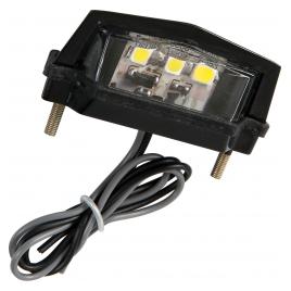 Lampa iluminat numar inmatriculare cu 3 SMD 12V - Alb