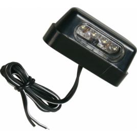 Lampa iluminat numar inmatriculare cu 4 LED 12V - Alb