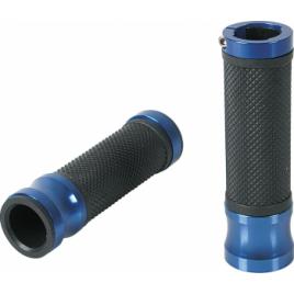 Manere ghidon motocicleta Metal Grips 2buc - Albastru