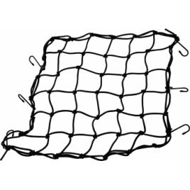 Plasa pentru fixat bagaje 42x42cm Spider - Negru