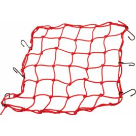 Plasa pentru fixat bagaje 42x42cm Spider - Rosu