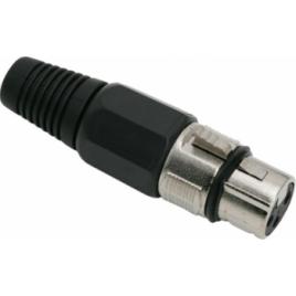 Soclu XLR and bull 3 policu fleaca de prindere protectie pt. cablu