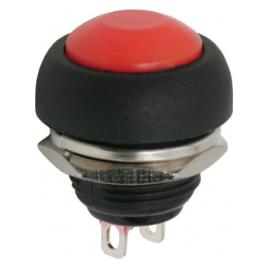 Buton 1 circuit 1A-250V OFF- ON rosu