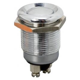Buton 1 circuit 2A-250V OFF- ON metal and bull rezistent la apa