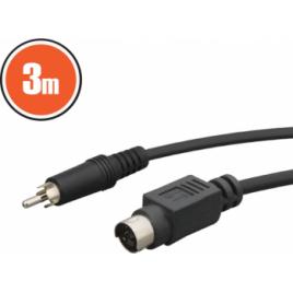 Cablu RCA / S-VIDEOfisa RCA-filsa S-VIDEO3 0 m