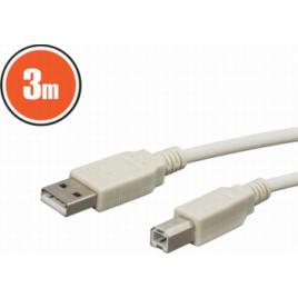 Cablu USB 2.0fisa A - fisa B3 0 m