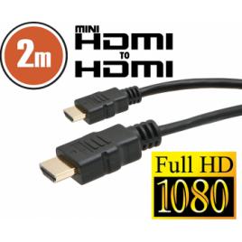 Cablu mini HDMI and bull 2 mcu conectoare placate cu aur