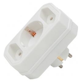 Distribuitor 2 simple + 1 cu protectie