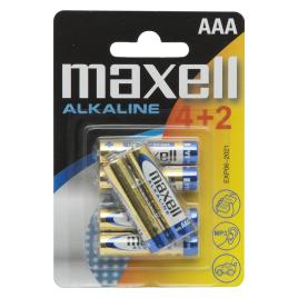 Baterii alcaline AAA-LR03 4+2/blister
