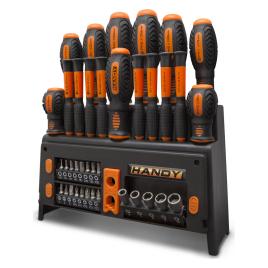 HANDY - Set surubelnite 39 piese cu suport