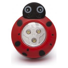 Lampa de veghe decorativa cu buton model Buburuza
