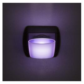 Lumina de veghe LED cu senzor tactil - violet