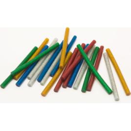 Baton termoadeziv - 7 mm - colorat glitter
