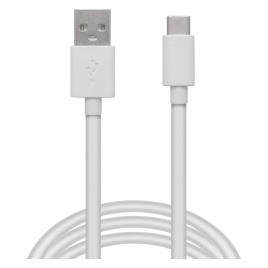 Cablu de date - USB Type-C - alb - 1 m
