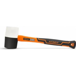 Ciocan cauciuc cu maner din fibra de sticla - 450 g