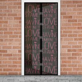 Perdea anti-tantari pt. usi cu inchidere magnetica 100 x 210 cm - and bdquo LoveE