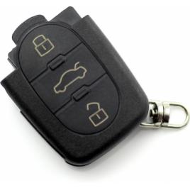 Audi - carcasa cheie cu 3 butoane baterie 2032 - CARGUARD