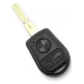 BMW - carcasa cheie cu 3 butoane si lama 4 piste model nou - CARGUARD
