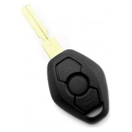 BMW - carcasa cheie cu 3 butoane si lama cu 4 piste - calitate premium - CARGUARD