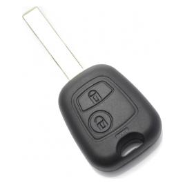 Citroen / Peugeot - carcasa cheie cu 2 butoane