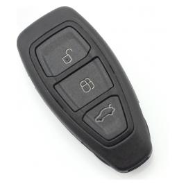 Ford - Carcasa cheie tip smartkey cu 3 butoane si lama de urgenta