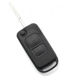 Mercedes Benz - Carcasa tip cheie briceag cu 2 butoane lama 2 piste