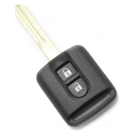 Nissan - Carcasa cheie 2 butoane model patrat