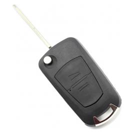 Opel - Carcasa tip cheie briceag cu 2 butoane lama pe stanga