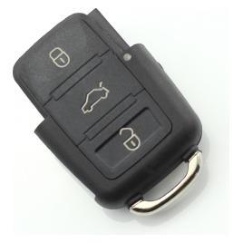 Volkswagen - Carcasa cheie tip briceag cu 3 butoane - CARGUARD