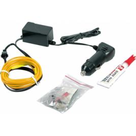 Fir luminos EL String-Light 12V - and Oslash 2 5mm - 200cm - Galben
