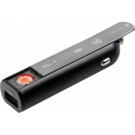 Incarcator rapid USB cu bricheta electrica integrata Plasma USB - 2100mA - 12/24V